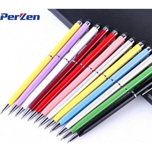 Hot Sale!Universal 2 in 1 Capacitive Touch Screen Stylus+ Ball Point Pen For Iphone Ipad Tablet Pc Samsung Free Shipping 4000pcs