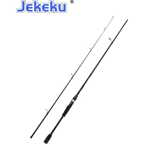 JEKEKU NEW Superlight FUJI Cast Fsihing Rod 1.8m 2.1m 2.4m FUJI Guide Ring Fuji Reel Seat Carbon Spinning Lure M Fishing Rod