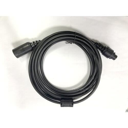 15pcs/lot the microphone extend cable for Hytera MD780 MD650 MD658 etc car vehicle digital radio cabel length=about 3m