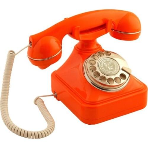 Anna Bell Orange Dial classic Phone antique classic telephone старый классический телефон