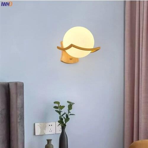 Creative Glass Ball Wall Lamp Like Sun Fixtures For Living Room Decoration LED Wall Sconce Bar Cafe Applique Murale Intérieur