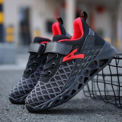 Girls Running Shoes Big Boys Fashion Sneakers Outdoor Sport Shoes Tenis Infantil Basket Kid Footwear Breathable Chaussure Enfant