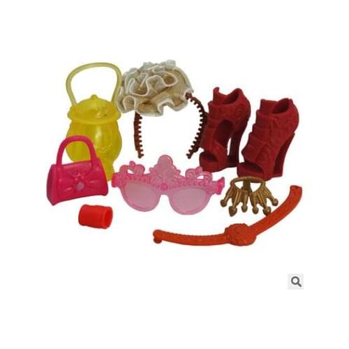 Doll Queens Quality Dress Monstering High Doll Clothing Set Soft Casual Wear Handmade Clothes Outfit Doll TUTU Dresses