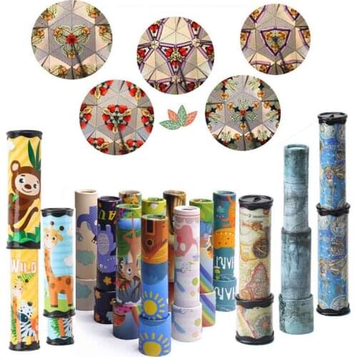 Scalable Rotation Kaleidoscope Magic Changeful Adjustable Fancy Colored World Toys For Children Autism Kid Puzzle Toy