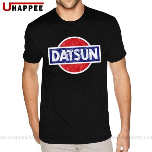 Purple Datsun Logo T Shirt Mens Personalized Short Sleeved Cotton O Neck Tshirt