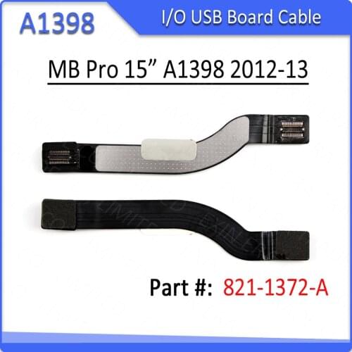 New 821-1372-A for Apple MacBook Pro Retina 15 in A1398 Mid 2012 2013 I/O USB HDMI Board Cable Mid 2012 Early 2013 Year