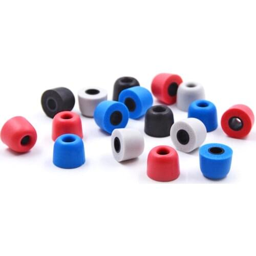 NiceHCK 1Pair(2pcs) 5mm T400 NiceHCK Noise Isolating Memory Foam Ear Tips Ear Foam Eartips For In Ear Earphone Earbud Headset