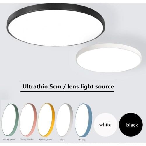 LED 12W 18W 24W 36W Ceiling Lights Modern Lamp Living Room Lighting Fixtures Bedroom Children room Nordic Round Kitchen lighting