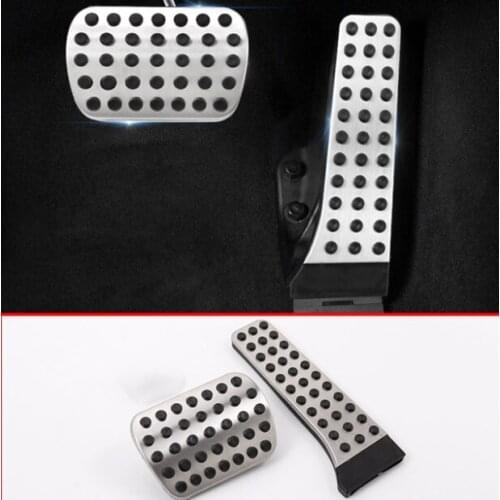 2pcs Car Gas Fuel Brake Pedal For Mercedes benz C GLC E Class W205 X253 W213 2016-2019 No-Drilling AT Accessories