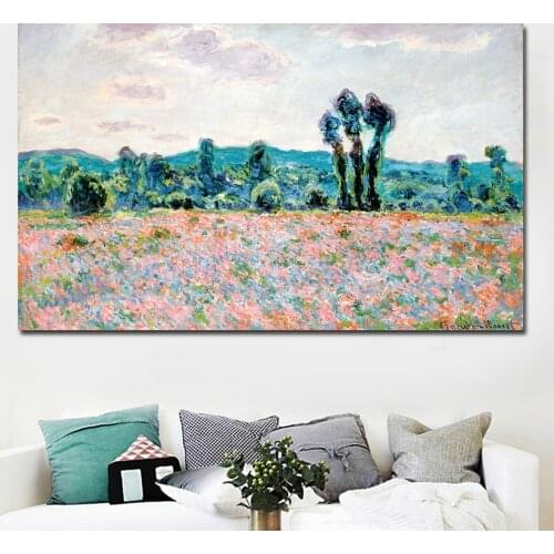 Abstract Art Modern Surrealism Paintings Blue Bridge And Sea Painting Printed On Canvas Wall Art Print Poster Home Decor