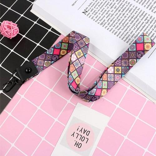 Bohemia Phone Holder Grip For Xiaomi/Huawei Universal Neck Wrist Straps Lanyards For Keys Multi-function