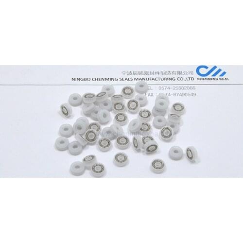 Ceimin UPE/URI 6.35*13*3.4 mm PTFE Rod Seal Spring Energized PTFE Seals for Piston Rod/Dispenser