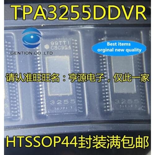 1PCS TPA3255 TPA3255DDVR prints 3255 HTSSOP44 linear audio amplifier chip in stock 100% new and original