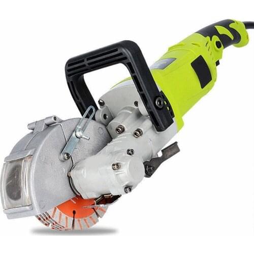 220V Electric Wall Chaser Groove Cutting Machine Wall slotting machine Steel Concrete cutting machine 4.0KW + 4.8K