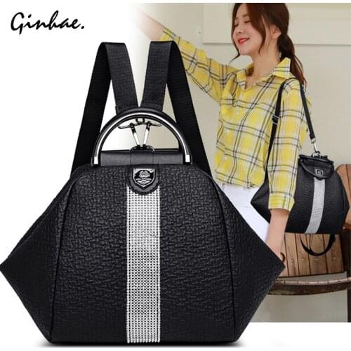 GINHAE Women's Backpacks With Rhinestones