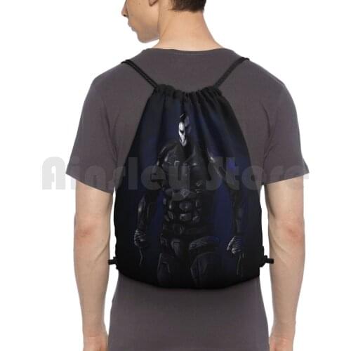 The Pugilist Movie-Concept Art Backpack Drawstring Bag Riding Climbing Gym Bag Pugilist Indiemovie Superhero Antihero
