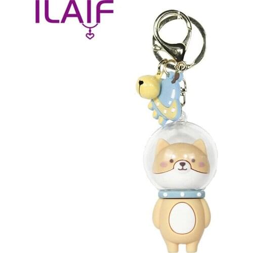 Diy Doll Cute Pendant Spaceman Keychain Silicone Key Ring Pendant Cartoon Key Chain Bag Car Pendant Fashion Gift