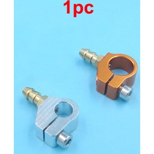 1pc 6mm/9mm Brass Tube/Shaft/Bushing Refuel Nozzle Oil/Gas/Fuel Energy Lubricating Clip Clamps/Nipples for RC Petrol Boat