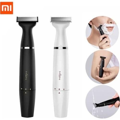Xiaomi MSN T3 multi-functional electric Hair Shaver Razor Blade Wet And Dry Dual-Use Leg Hair Eyebrow Styling Trimmer