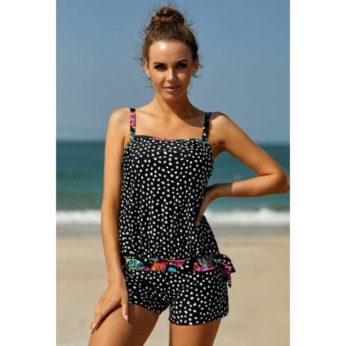 Fashion Tankini 2021 New Summer Swimsuit Women Sexy Bikini Set Summer Outdoor Cool Wear Street Style Swimming Wear Female