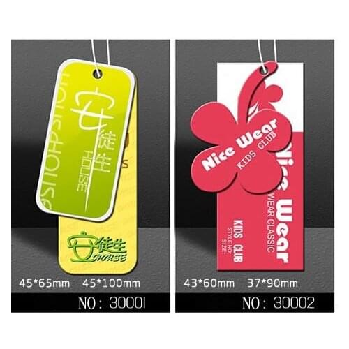 Supper High-Grade tag Hot sell hang tags girl /kid/women clothing tag custom printed fashion hangtag/clothing hang tag JYSJ3101