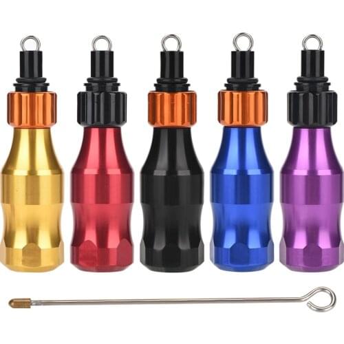 5Colors Adjustable Aluminium Tattoo Cartridge Grip Tubes Needle Bar for Tattoo Machine