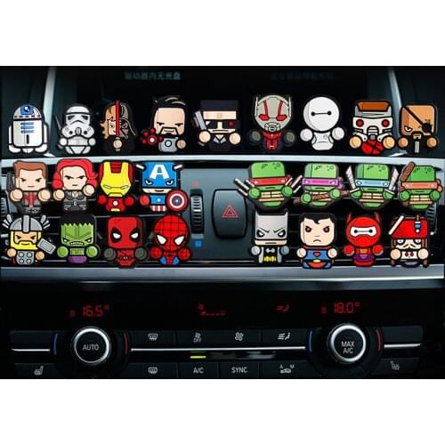 Cute Cartoon Car Styling Air Conditioning Vent perfume clip Air Freshener Auto Perfume fragrances