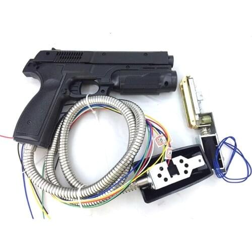 Time Crisis 4 Shooting gun for Amusement Machine game/Simulator fire game/CGA monitor arcade cabinet parts