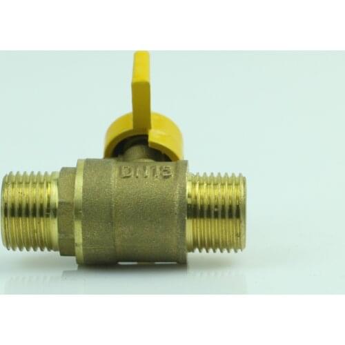 Yuhuan Xuan Lin manufacturers supply 216 copper ball valve double outside the ball valve 4 points DN15 copper valve