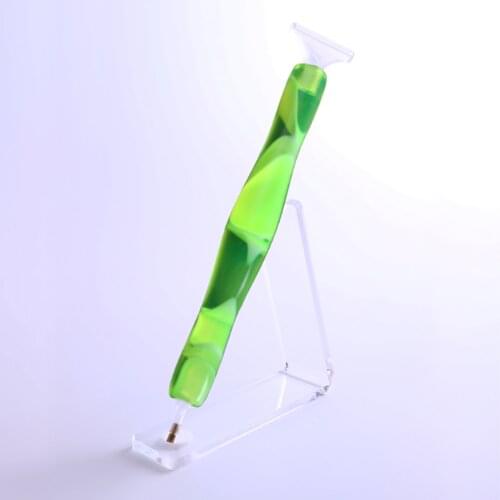 ZOOYA Diamond Painting Point Drill Pen Diamond Painting Accessories Tools Diamond Painting Resin Pen Fluorescent Green