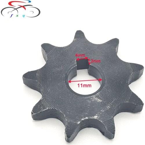 #428 9T Electric Bicycle Sprocket for 428 Heavy Chain Drive Gear Reduction Razor Dirt Quad Scooter Unite Motor MY1016Z Pinion