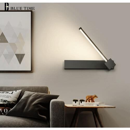 7W Modern Wall lamp LED Lustres for Living room Bedroom Kitchen Bedside Lamp Decoration Wall light Sconce Led Lamp Black&White