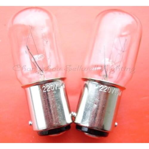 Free Shipping Ba15d T20x48 220v 15w New!miniature Bulb Lamp A507