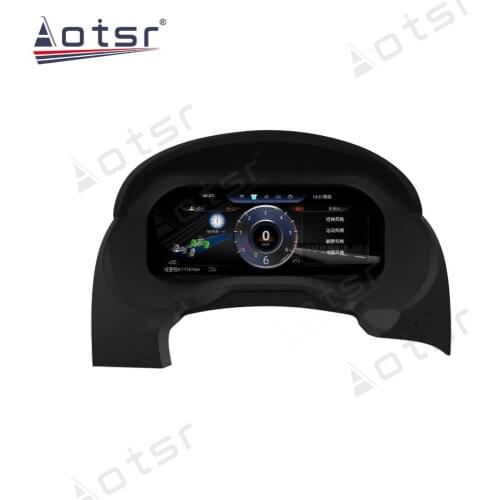 For Mitsubishi Pajero 2006-2016 Digital Cluster Car Display Dashboard Instrument Speed Meter Screen Multimedia GPS Navigation