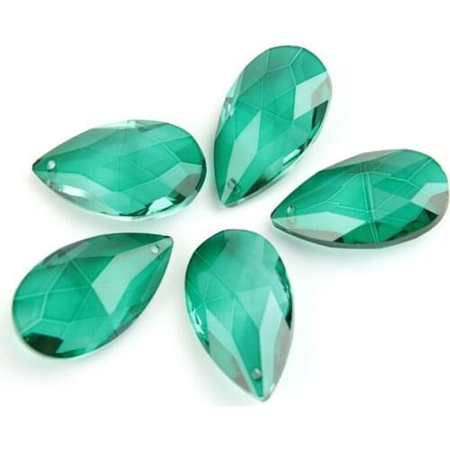 Zircon Green 22mm/38mm/50mm/63mm/76mm Chandelier Glass Spare Parts Pendent Crystal Used Chandelier Lighting