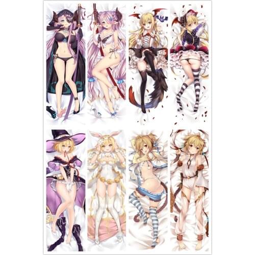 Anime Dakimakura Body Granblue Fantasy 150x50cm 100x35cm Pillow Case Cover Manga 1