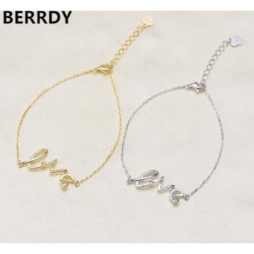 925 Silver Pearl Bracelet Chain Findings, Fashion Charm Bracelet Chain Settings Jewelry Parts Fittings Charm Accessories 2 Color