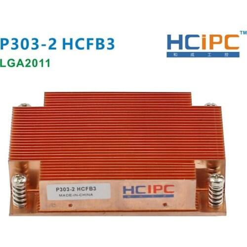 HCIPC P303-2 HCFB3 LGA2011 CPU Heatsinks ,Rectangle LGA2011 Copper CPU Cooler,Server Cooler,2U/3U/4U/5U Fanless CPU Cooler