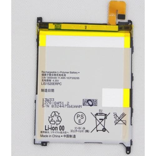ISUNOO Battery Replacement For Sony Xperia Z Ultra XL39 XL39H C6802 /C6806/ C6833 3000mAh LIS1520ERPC batteries