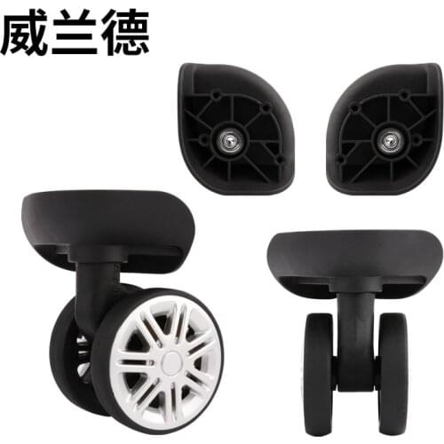 Luggage Wheel Replacement Wheel Suitcase Accessories Trolley Case Parts Travel Wheel Components Pull Rod Box Universal Casters