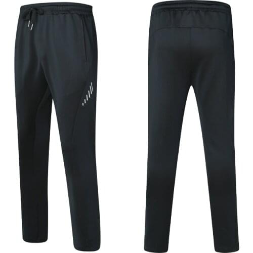 Man Sports Trousers Black Running Football Camping Hiking Long Pants Jogging Men Home Outdoor Training Pants