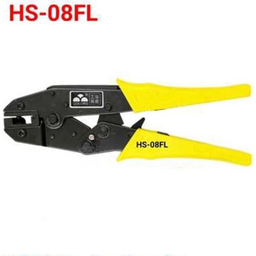 New Flag Type Female Receptacles Insulated Terminals Crimping Tools Mini Electrical Pliers Tools Set HS-07FL HS-08FL