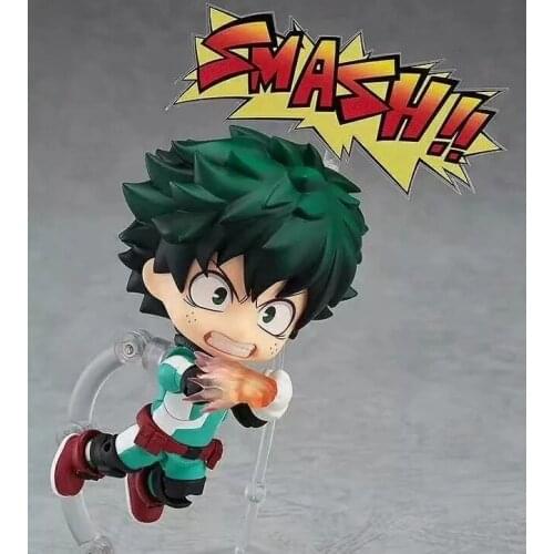 Anime Wholesale My Hero Academy 686# Midoriya Izuku Q version face changing doll boxed figure about 10cm
