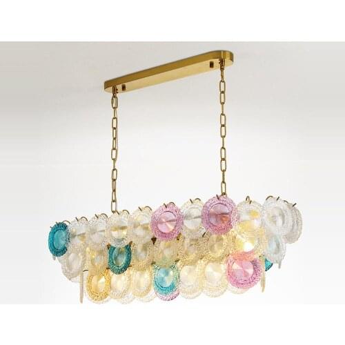 Led e14 Postmodern Iron Glass Colorized Pendant Lights.Pendant Lamp.Pendant light Suspension Luminaire Lampen Lustre For Foyer