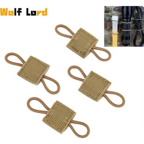 Outdoor Climbing Bags Molle Buckle Nylon Tactical Military Elastic Webbing Rope Hooks Ribbon Army Accessories Hunting Buckle