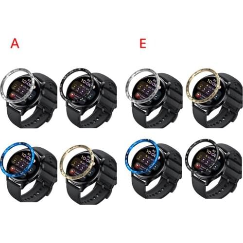 For Huawei Watch 3 Bezel Ring Cover Stainless Steel Protective Case Frame Smart Watch Dial Speed Scale Accessories