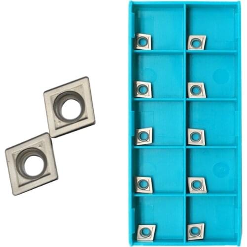 10PCS CCMT060204 FG CT3000 Internal Turning Tools Tokarnyy turning insert Cermet Grade Carbide Insert Lathe Cutter Tool