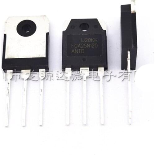 2PCS [Non-Disassembly Machine] Brand New Original FGA25N120 25N120 FGA25N120ANTD IGBT Induction Cooker Power Tube