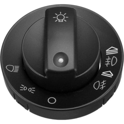 41mm Car Headlight Fog Light Rotating Switch Cover for Au-di A4 S4 8E B6 B7 2000-2007