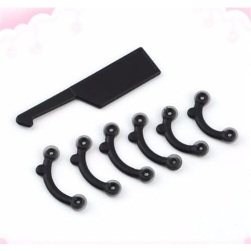 6pcs/set Women Nose Up Clip 3 Sizes Beauty Nose Up Lifting Bridge Shaper Massage Tool No Pain Nose Shaping Clip Clipper